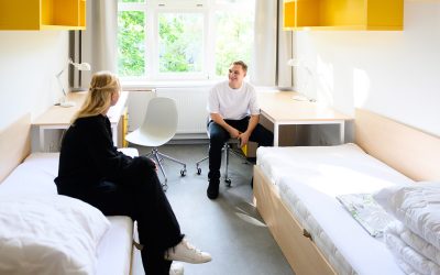 Nově zrekonstruované koleje na UTB