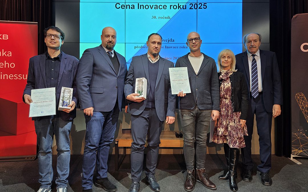 Do finále Ceny inovace 2025 postoupily dvě technologie z Univerzity Tomáše Bati ve Zlíně